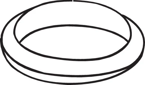 Gasket, exhaust pipe (256-833)