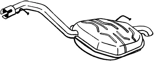 Rear Muffler (235-111)