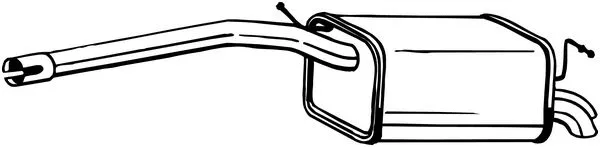 Rear Muffler (233-405)