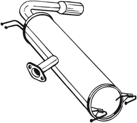 Rear Muffler (228-487)