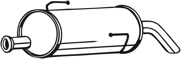 Rear Muffler (190-137)
