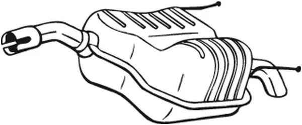 Rear Muffler (185-001)