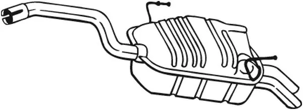 Rear Muffler (190-903)