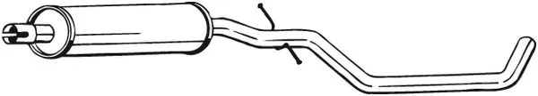 Centre Muffler (281-641)