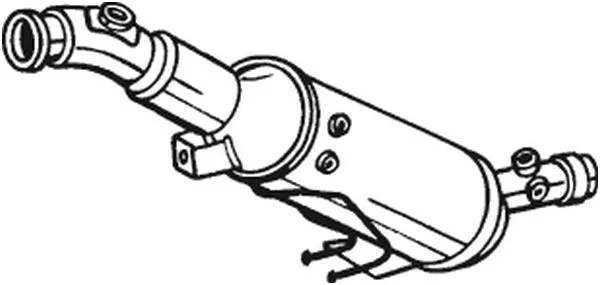 Soot/Particulate Filter, exhaust system (097-207)