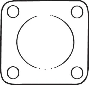 Gasket, exhaust pipe (256-093)
