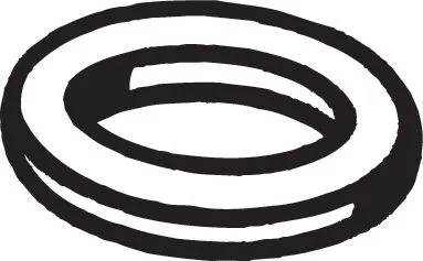 Gasket, exhaust pipe (256-061)