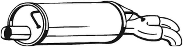 Rear Muffler (105-147)