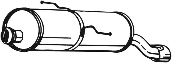 Rear Muffler (190-603)