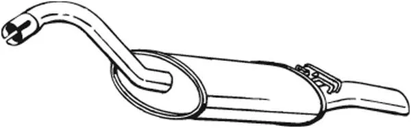 Rear Muffler (105-017)