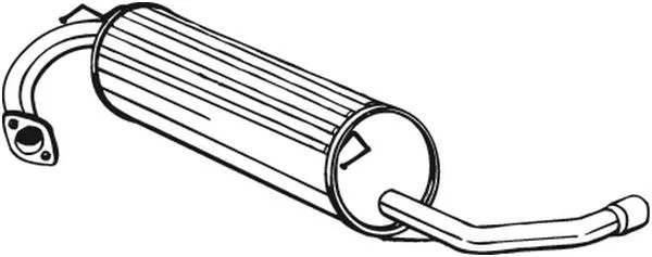 Rear Muffler (278-839)