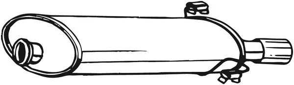 Rear Muffler (190-235)