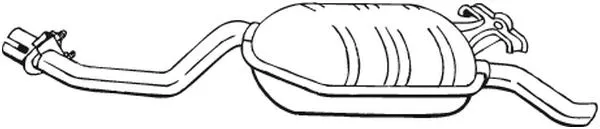 Rear Muffler (278-209)