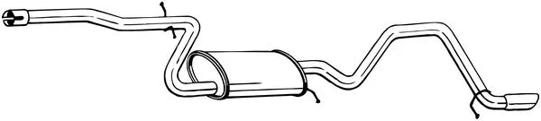 Rear Muffler (288-183)