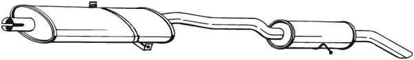 Rear Muffler (286-143)