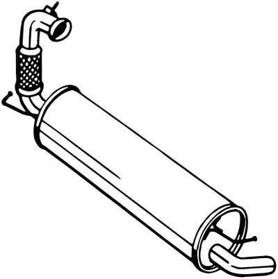 Rear Muffler (200-143)