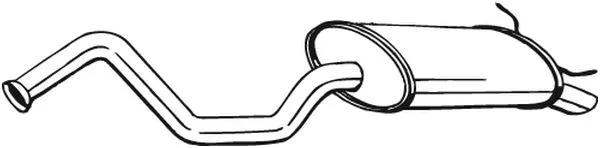 Rear Muffler (278-769)