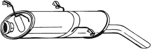Rear Muffler (135-765)