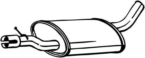 Centre Muffler (233-567)