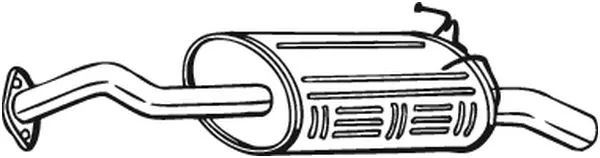 Rear Muffler (163-063)