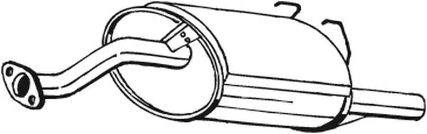 Rear Muffler (163-729)