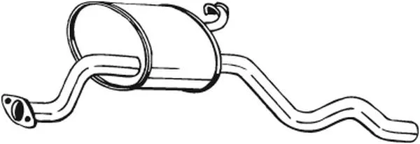 Centre Muffler (154-925)