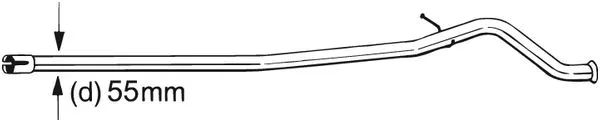 Repair Pipe, catalytic converter (889-315)