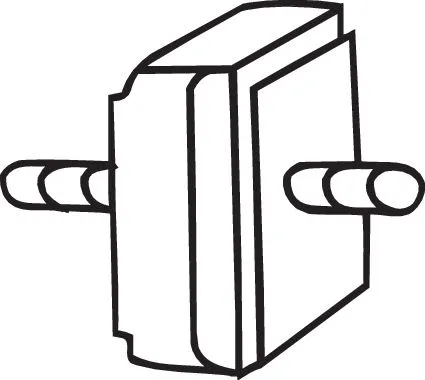 Rubber Strip, exhaust system (255-282)