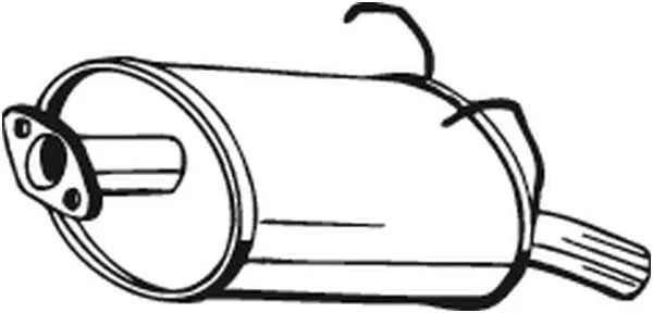 Rear Muffler (163-197)