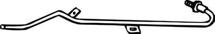 Pressure Pipe, pressure sensor (soot/particulate filter) (000-057)