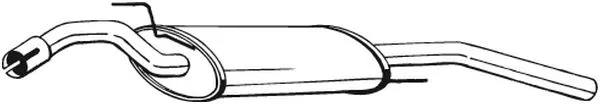 Rear Muffler (279-483)