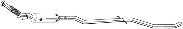Soot/Particulate Filter, exhaust system (095-355)