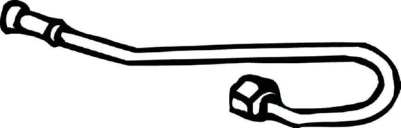 Pressure Pipe, pressure sensor (soot/particulate filter) (000-074)