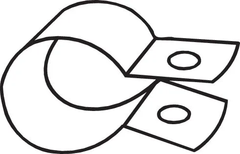 Clamping Piece, exhaust system (254-450)