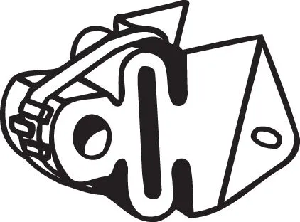 Rubber Strip, exhaust system (255-156)