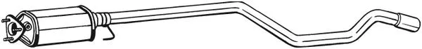 Soot/Particulate Filter, exhaust system (095-208)