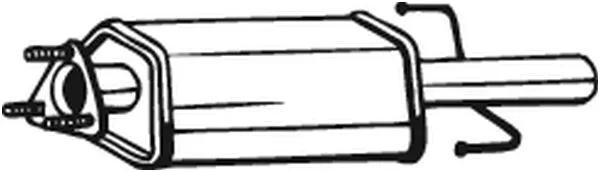 Soot/Particulate Filter, exhaust system (097-228)