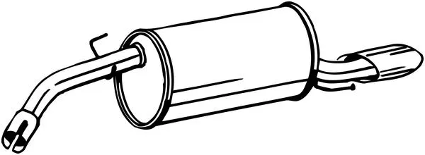 Rear Muffler (185-597)