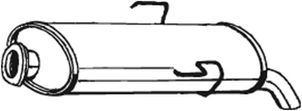 Rear Muffler (135-419)