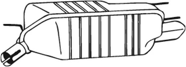 Rear Muffler (185-403)