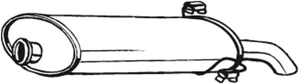 Rear Muffler (190-697)