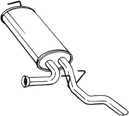 Rear Muffler (278-651)