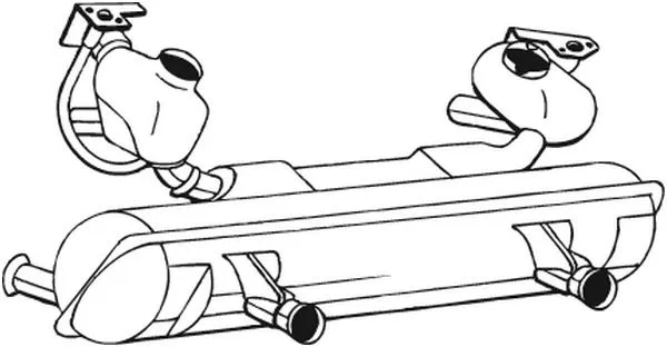 Rear Muffler (233-867)