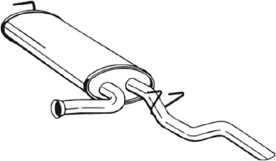 Rear Muffler (279-911)