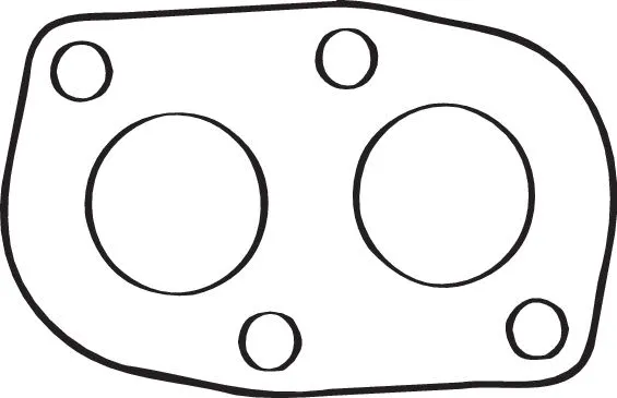 Gasket, exhaust pipe (256-749)