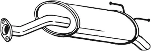 Rear Muffler (163-393)