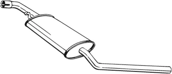 Centre Muffler (281-737)