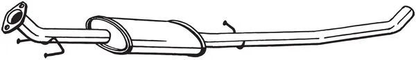 Centre Muffler (291-037)