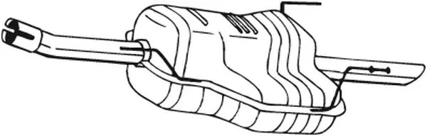 Rear Muffler (185-471)