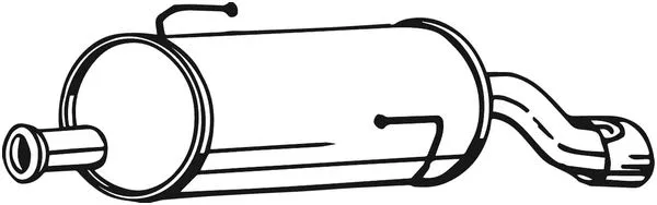 Rear Muffler (190-155)